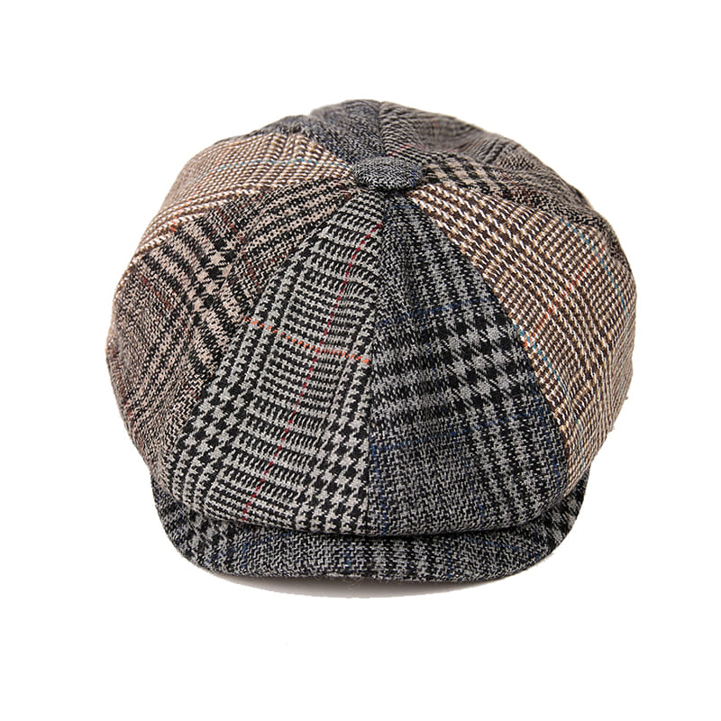 Wagner Tartan Newsboy Cap