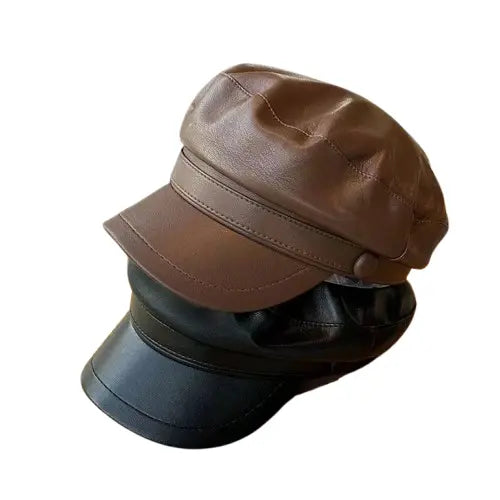 Waldman Leather Sailor Cap