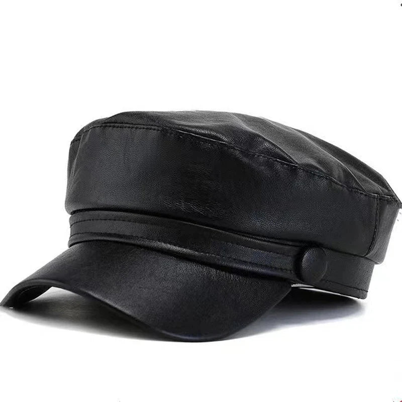 Waldman Leather Sailor Cap