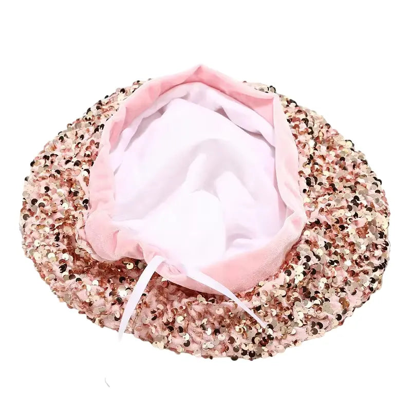 Warhol Glitter Cotton Beret