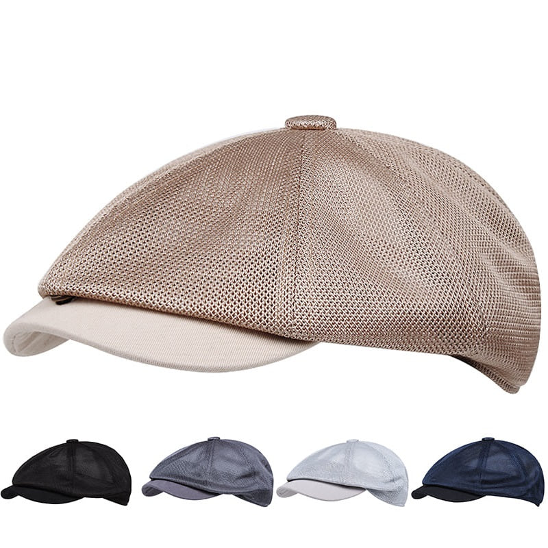 Warren Mesh Newsboy Cap