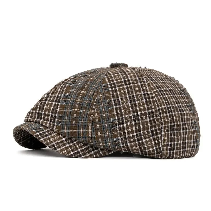 Waterford Patchwork Newsboy Cap
