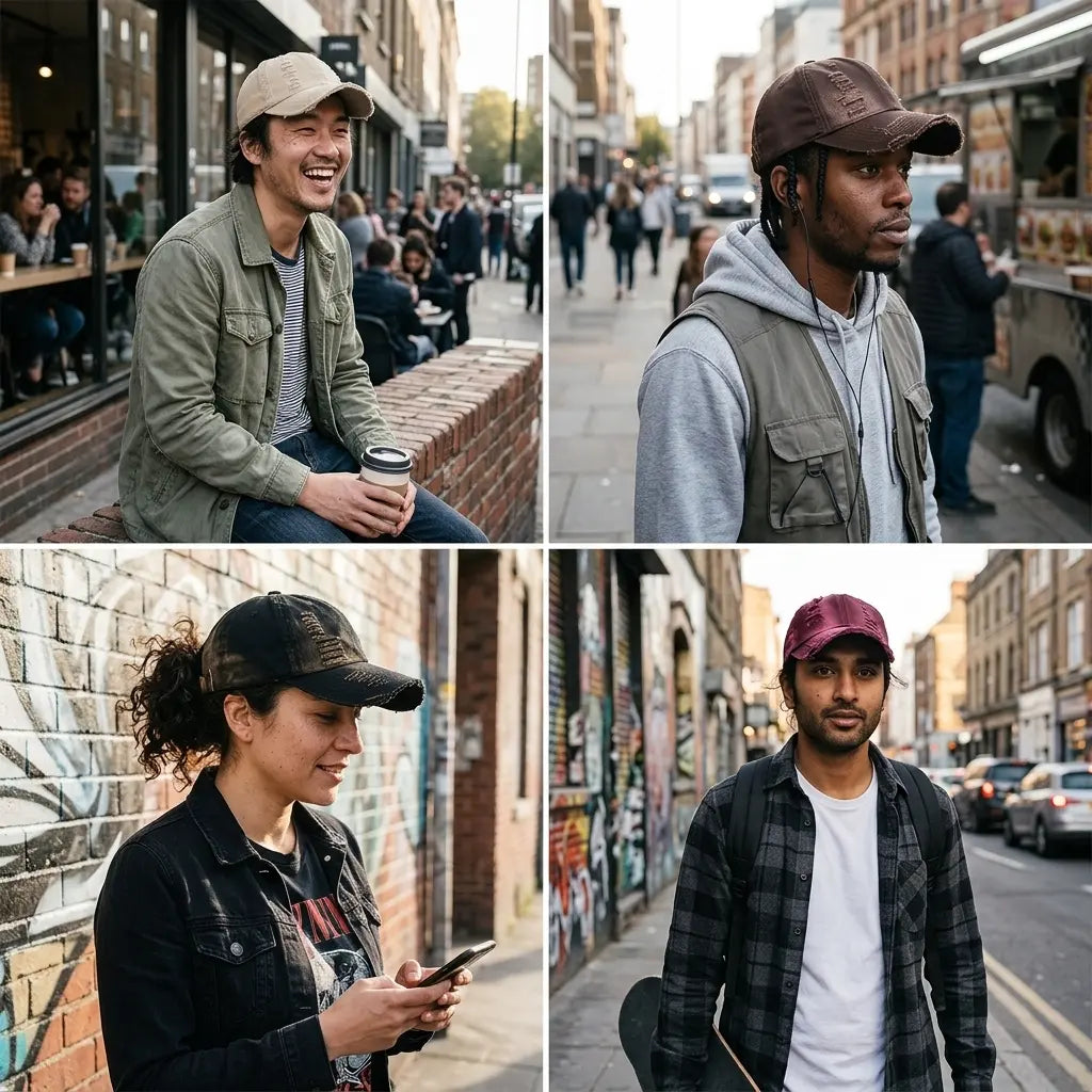 Watford Ripped Cotton Baseball Cap