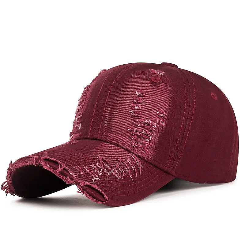 Watford Ripped Cotton Baseball Cap