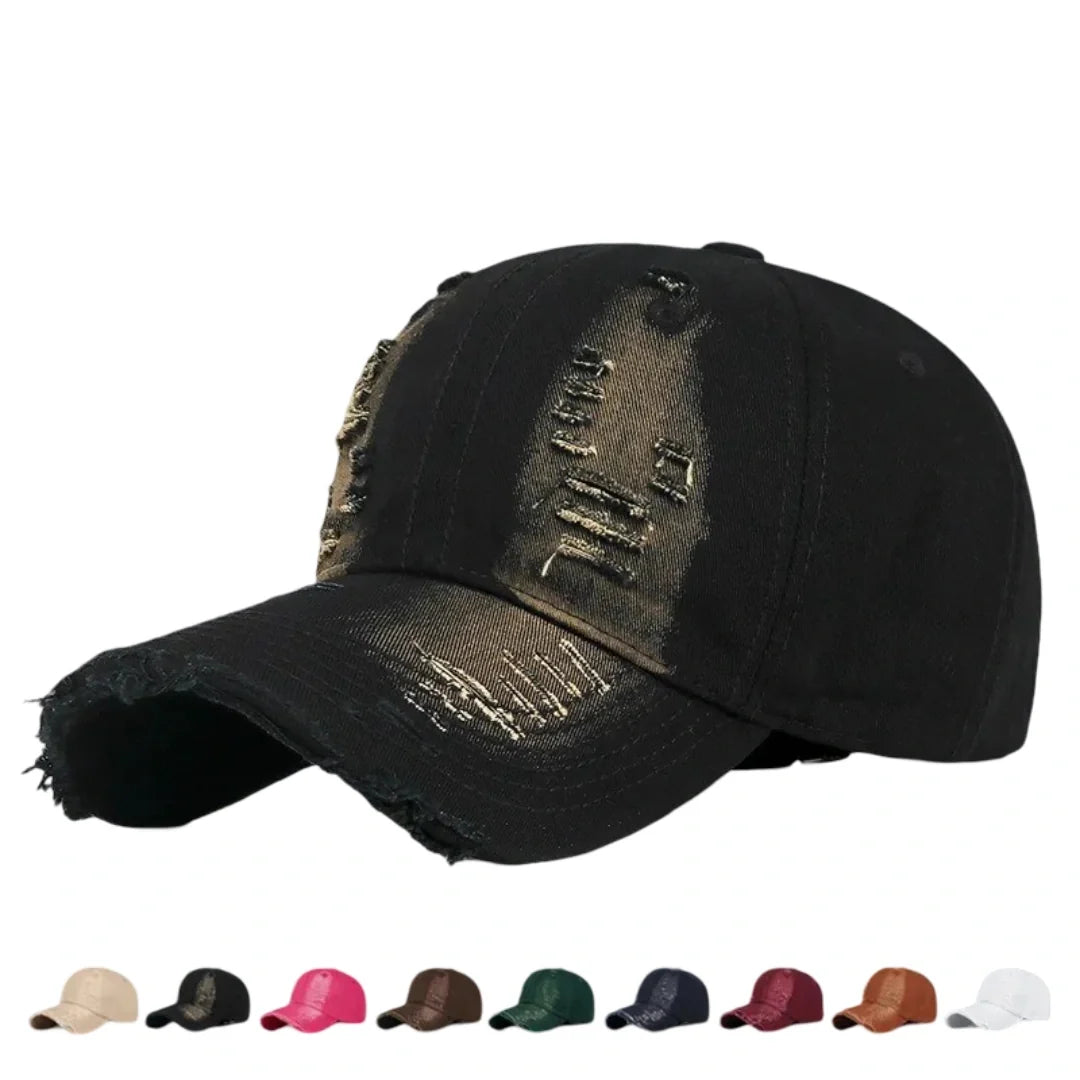 Watford Ripped Cotton Baseball Cap