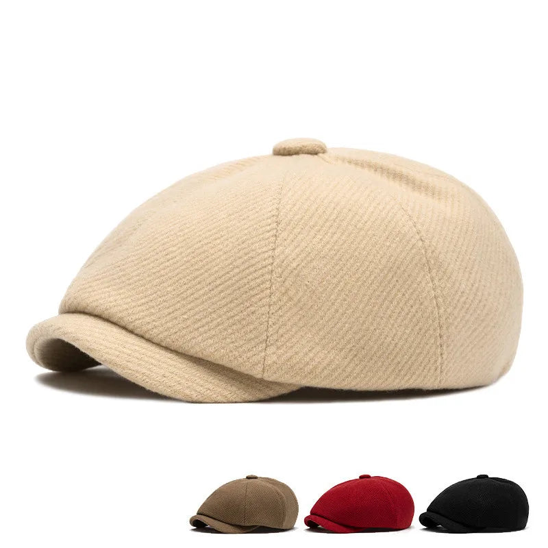 Watson Plain Newsboy Cap