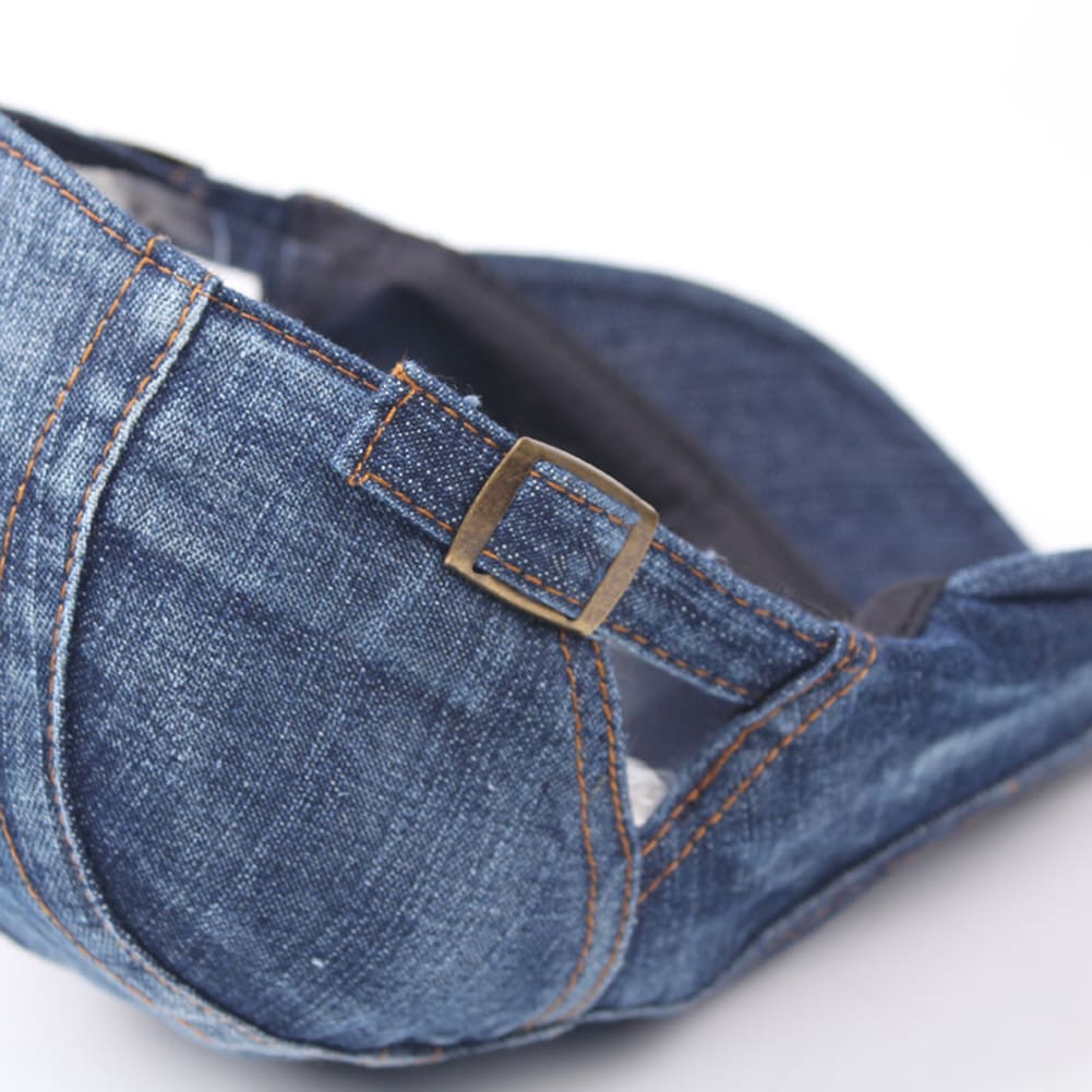Waycross Denim Flat Cap