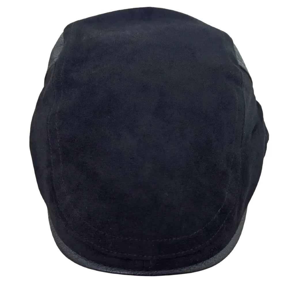 Westchester Cotton Leather Duckbill Flat Cap