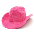 Western Party Fluffy Cowboy Hat