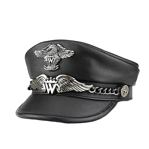 Westland Eagle Genuine Leather Sailor Cap