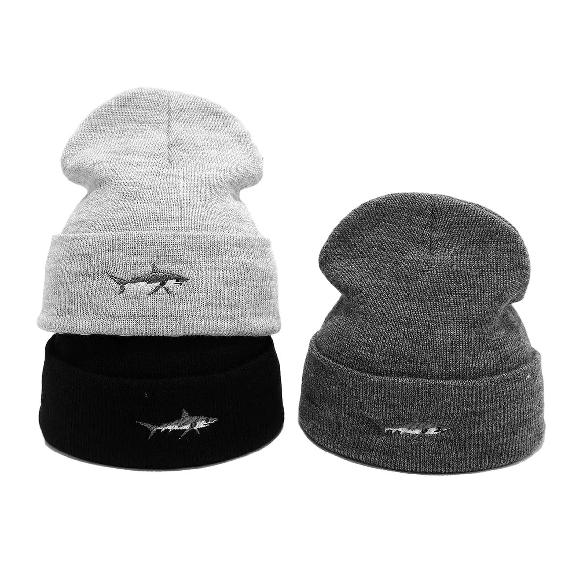 White Shark Winter Beanie