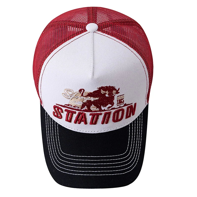 Wild Buffalo Station Trucker Cap