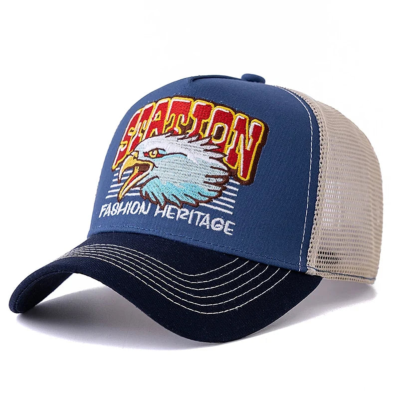 Wild Eagle Station Trucker Cap