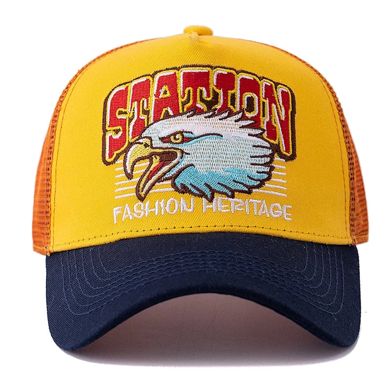 Wild Eagle Station Trucker Cap