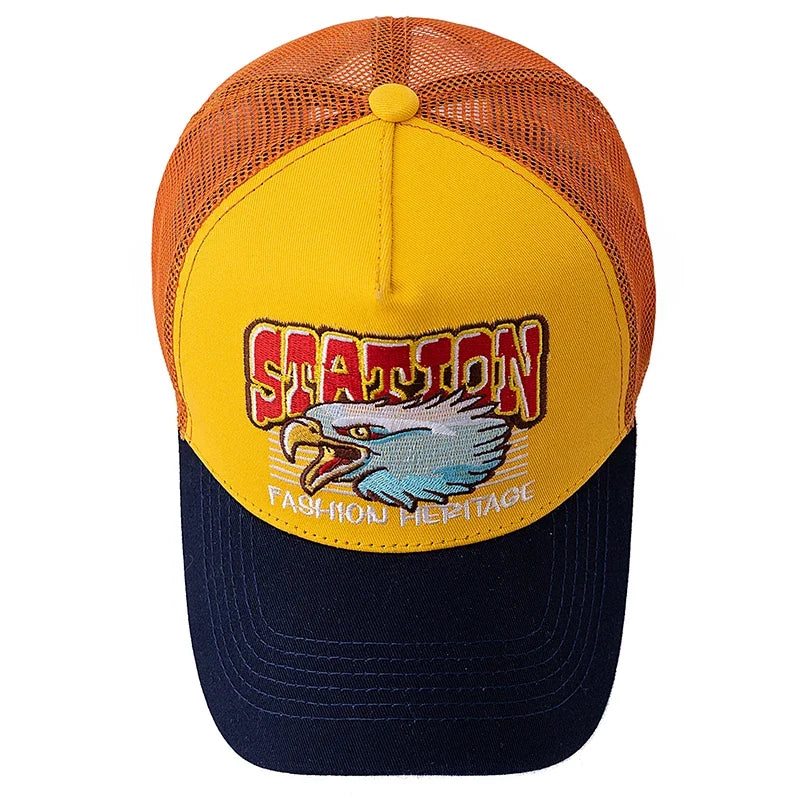Wild Eagle Station Trucker Cap