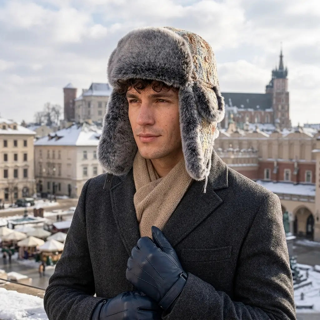 Williston Winter Fur Trapper Bomber Hat