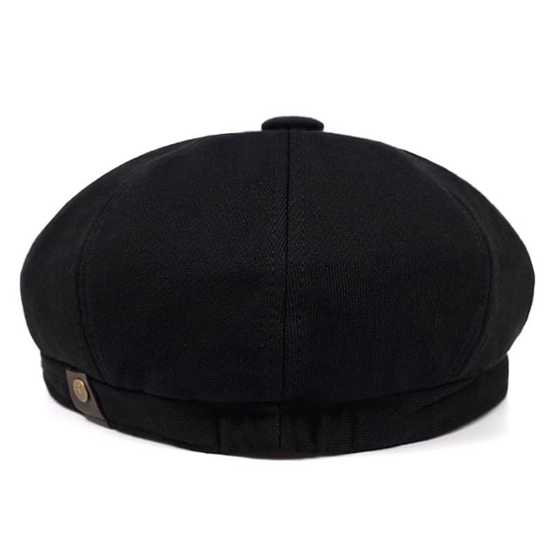 Willock Plain Cotton Newsboy Cap