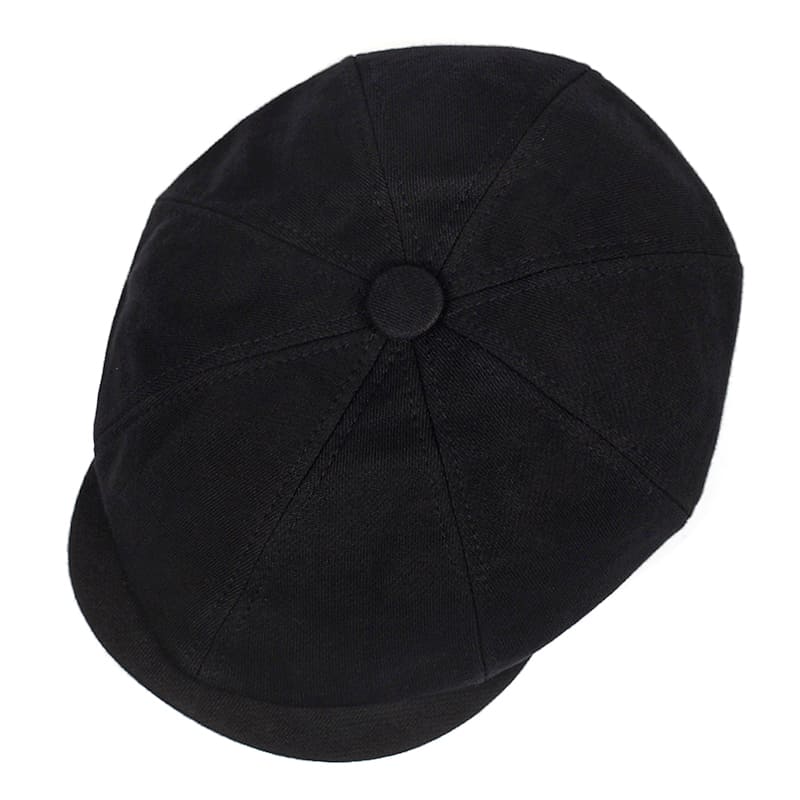 Willock Plain Cotton Newsboy Cap