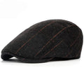 Wilson Herringbone Wool Flat Cap