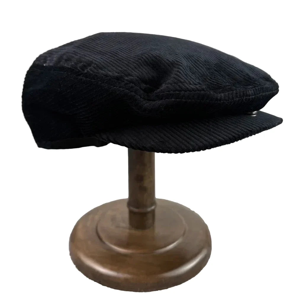 Wimbledon Retro Corduroy Flat Cap