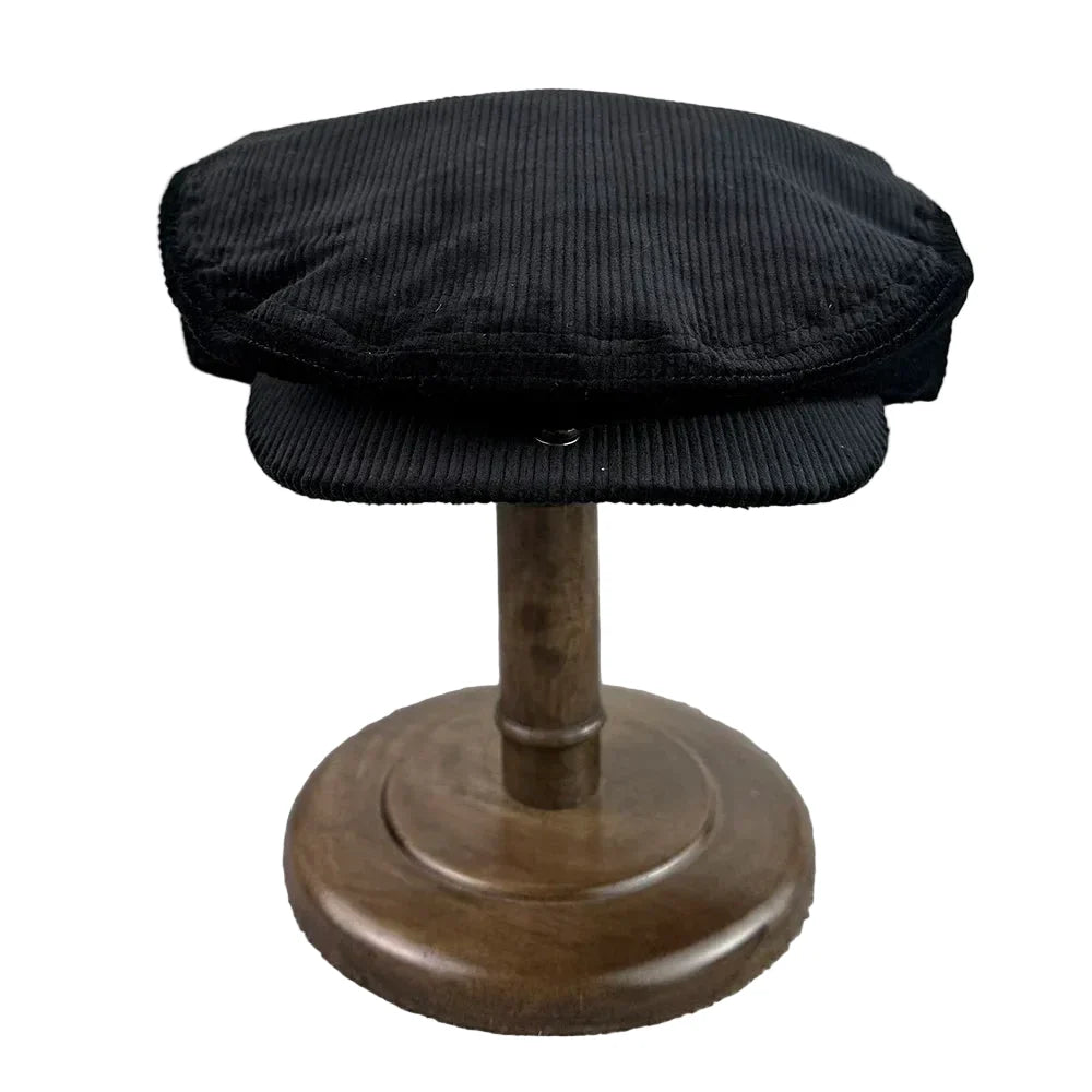 Wimbledon Retro Corduroy Flat Cap