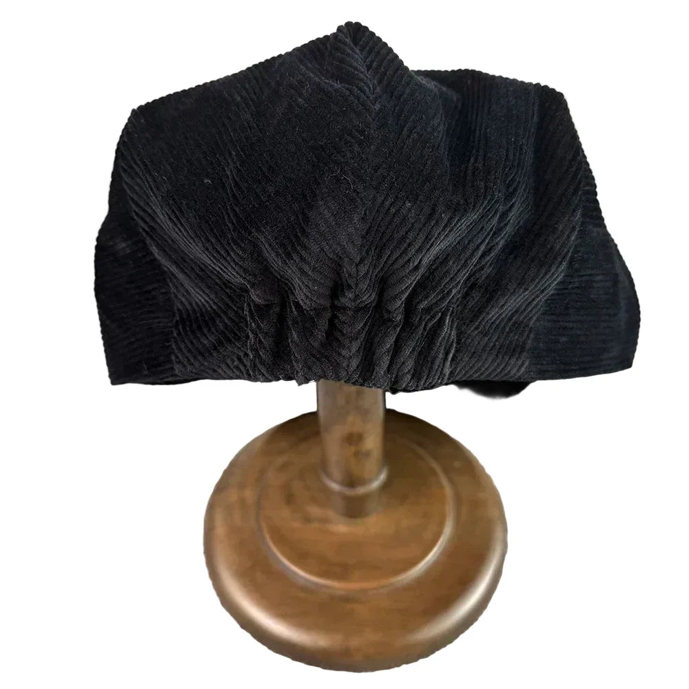 Wimbledon Retro Corduroy Flat Cap