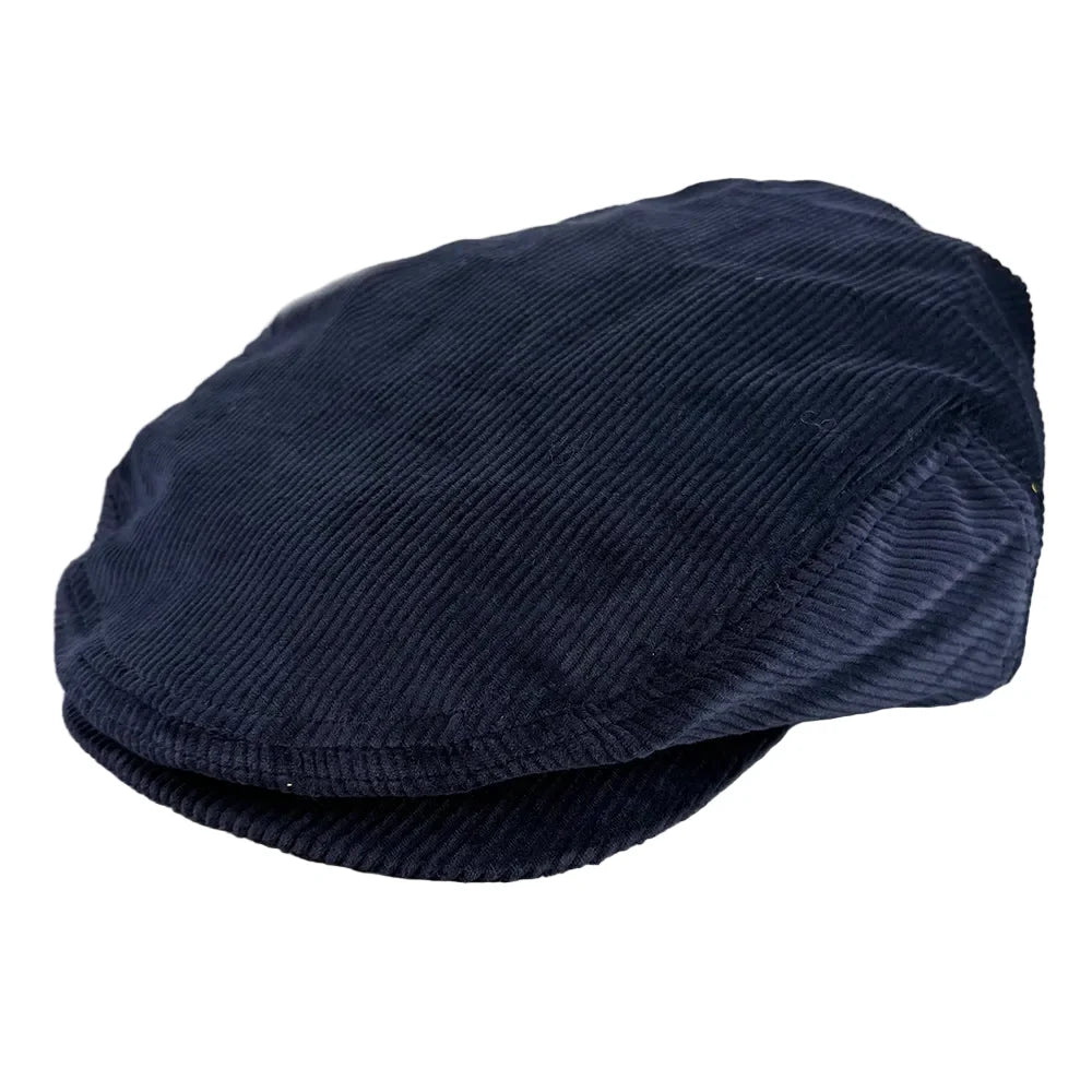 Wimbledon Retro Corduroy Flat Cap