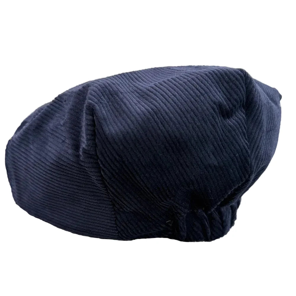 Wimbledon Retro Corduroy Flat Cap