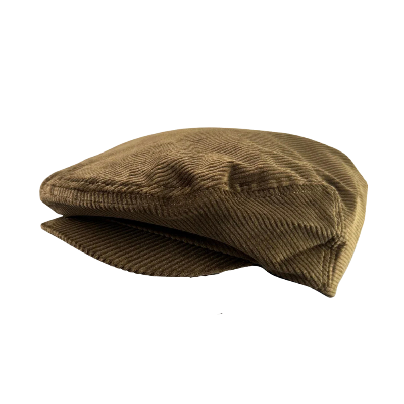 Wimbledon Retro Corduroy Flat Cap