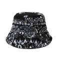 Winter Leaves Fur Bucket Hat