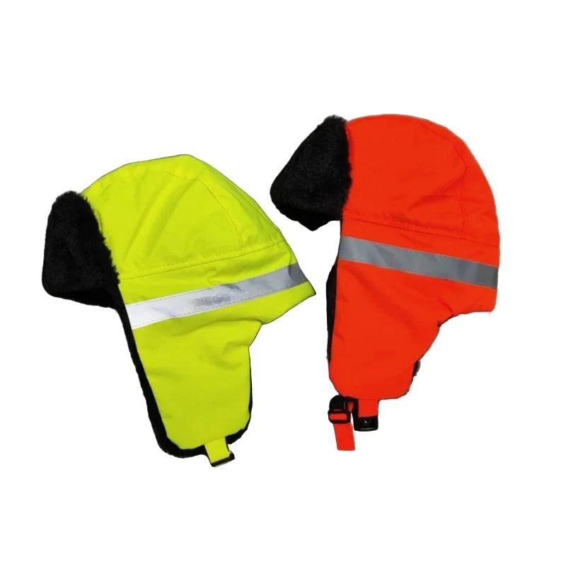 Winter Skiing Reflective Trapper Bomber Hat