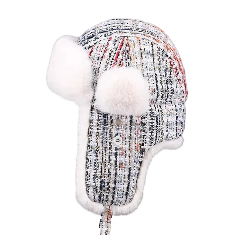 Winter Thick Fur Trapper Bomber Hat
