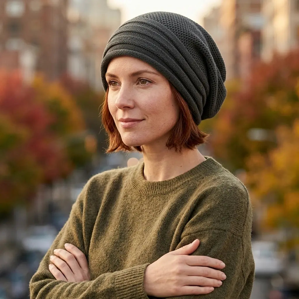 Winter Baggy Wool Knitted Beanie