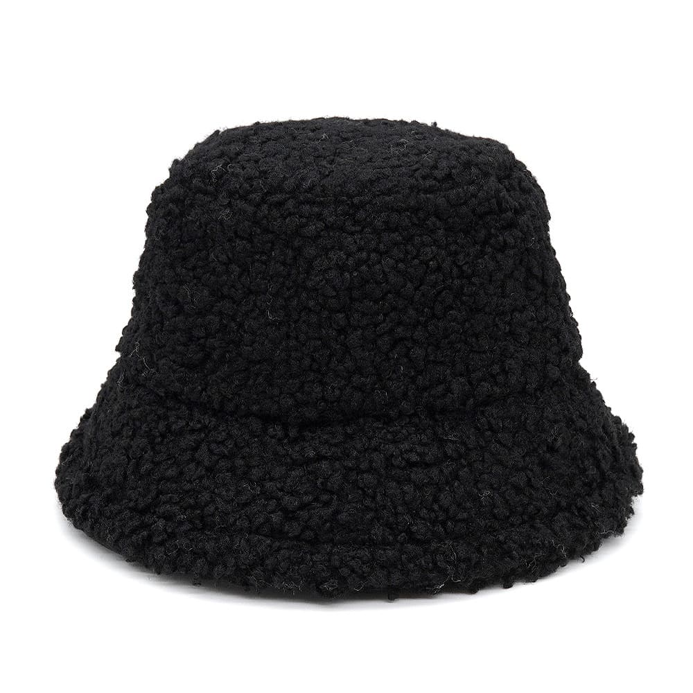 Winter Lamb Fur Bucket Hat