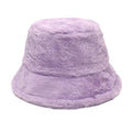 Winter Plain Fur Bucket Hat