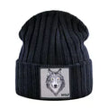 Wolf Knitted Beanie