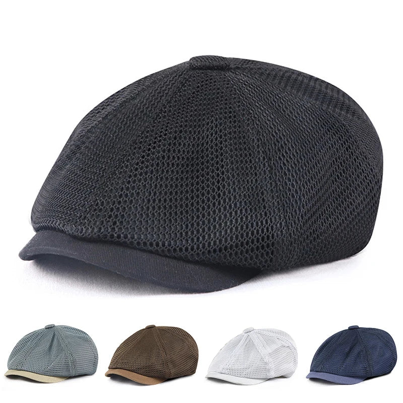 Woods Golf Summer Newsboy Cap