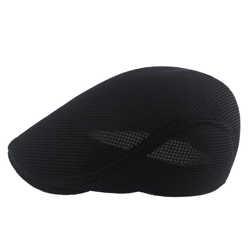 Woods Mesh Flat Cap
