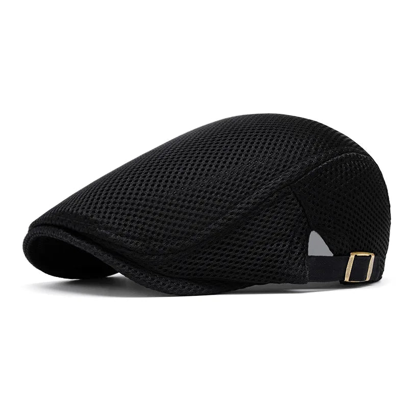 Woods Mesh Flat Cap