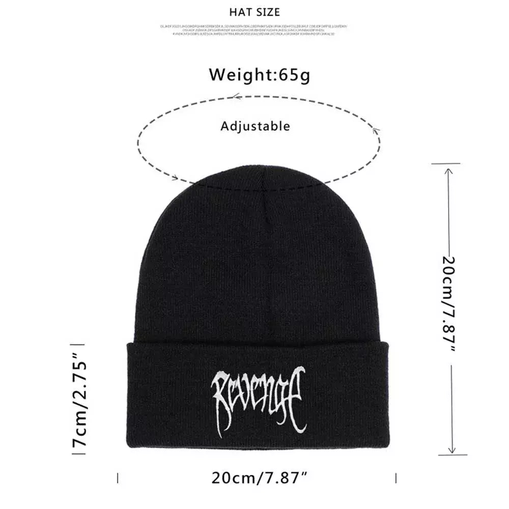 Xxx Revenge Black Cotton Beanie