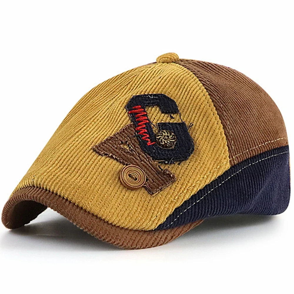 Young Gunmen Corduroy Gatsby Cap