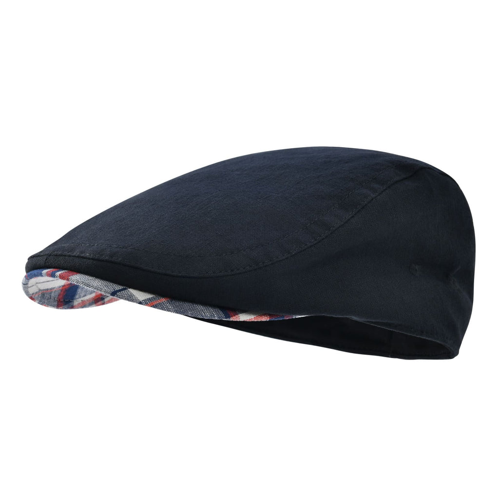 Yvoire Soft Linen Flat Cap