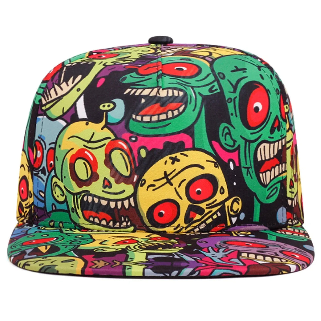 Zombie Crew Snapback Cap