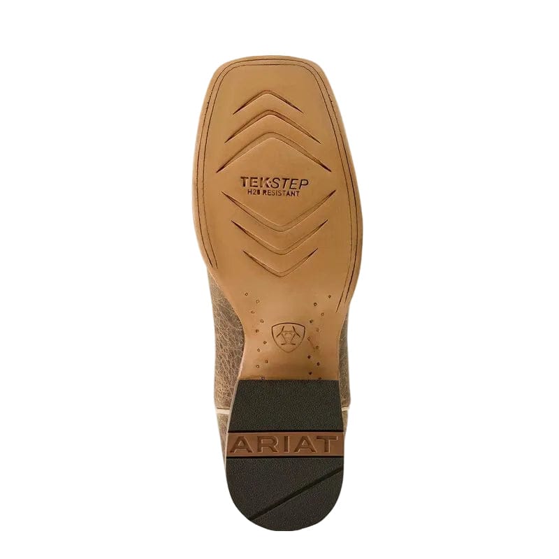 Ariat Men's Earth Brown Bison Gold Point Cowboy Boots 10063779