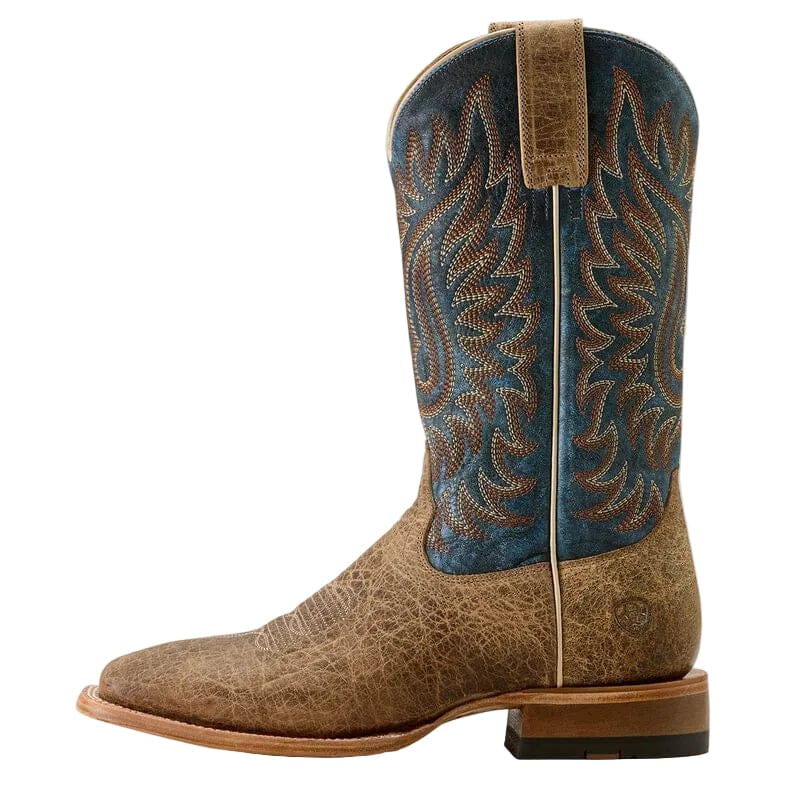 Ariat Men's Earth Brown Bison Gold Point Cowboy Boots 10063779