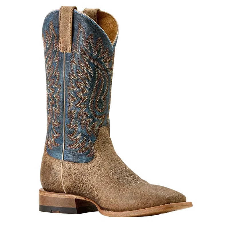 Ariat Men's Earth Brown Bison Gold Point Cowboy Boots 10063779