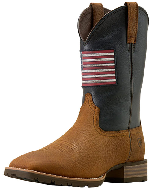 Ariat Men's Earth Hybrid Rancher Patriot Cowboy Boot 10074205