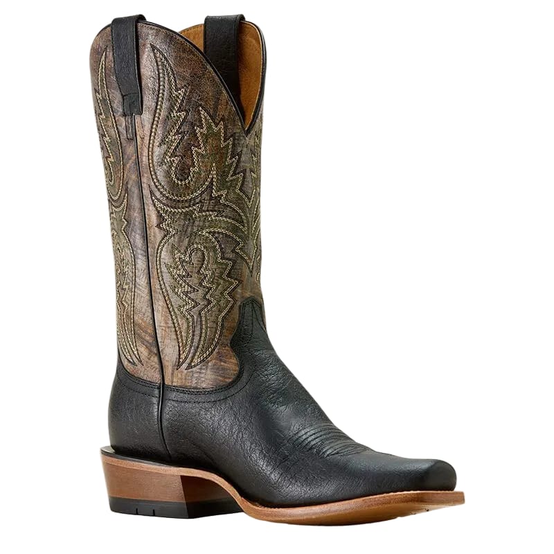 Ariat Men's Futurity Platinum Narrow Cutter Toe Black Cowboy Boots 10063781