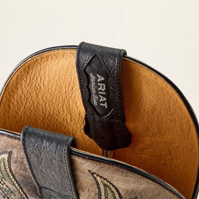 Ariat Men's Futurity Platinum Narrow Cutter Toe Black Cowboy Boots 10063781
