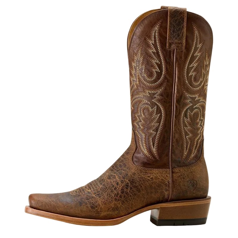 Ariat Men's Futurity Platinum Narrow Cutter Toe Brown Cowboy Boots 10063782